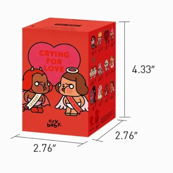 Pop Mart CRYBABY Crying For Love Series Figurine *in-hand/sealed* (U.S. Seller) - Picture 5 of 7